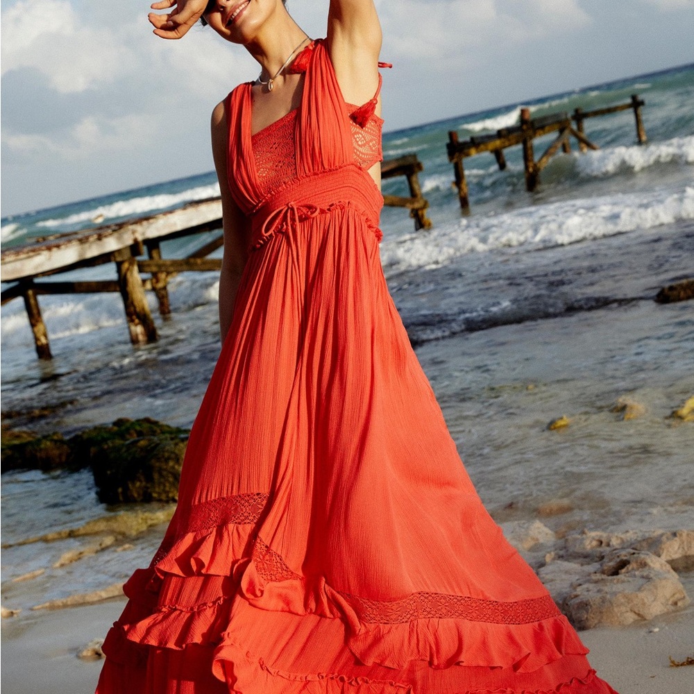 Free People Coral Maxi Dress - Picture 3 of 3